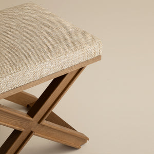 X stool, c. 1930, Jean-Michel Frank - Ecart